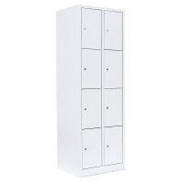 LÜLLMANN Schließfachschrank signalweiß...