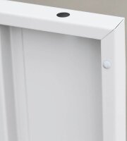 LÜLLMANN Schließfachschrank signalweiß 520427, 8 Schließfächer 60,0 x 50,0 x 180,0 cm