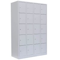LÜLLMANN Schließfachschrank lichtgrau 520540,...