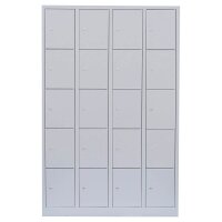 LÜLLMANN Schließfachschrank lichtgrau 520540,...