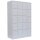 LÜLLMANN Schließfachschrank lichtgrau 520540, 20 Schließfächer 117,0 x 50,0 x 180,0 cm