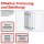 LÜLLMANN Spind signalweiß 523237, 6 Schließfächer 118,5 x 50,0 x 180,0 cm
