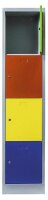 ClassiX Schließfachschrank lichtgrau, bunt...