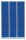 LÜLLMANN Schließfachschrank lichtgrau, enzianblau 523331, 9 Schließfächer 118,5 x 50,0 x 180,0 cm