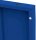 LÜLLMANN Schließfachschrank lichtgrau, enzianblau 523331, 9 Schließfächer 118,5 x 50,0 x 180,0 cm