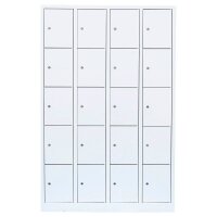 LÜLLMANN Schließfachschrank signalweiß...