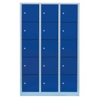 LÜLLMANN Schließfachschrank lichtgrau,...