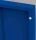 LÜLLMANN Schließfachschrank lichtgrau, enzianblau 523521, 10 Schließfächer 80,0 x 50,0 x 180,0 cm