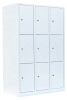 LÜLLMANN Schließfachschrank signalweiß...