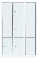 LÜLLMANN Schließfachschrank signalweiß...