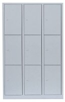 LÜLLMANN Schließfachschrank lichtgrau 523330,...