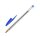BIC Kugelschreiber Cristal transparent, Schreibfarbe: blau, 50 St.