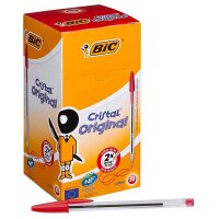 BIC Kugelschreiber Cristal transparent, Schreibfarbe:...