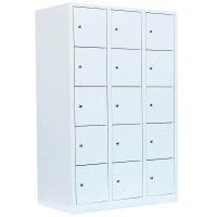 LÜLLMANN Schließfachschrank signalweiß...