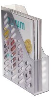 Stehsammler 1601-T-69D grau-transparent Kunststoff, DIN...