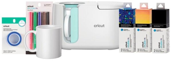 cricut™ Mug Press Starter Bundle Tassenpressen-Set für Infusible Ink kompatible Tassen
