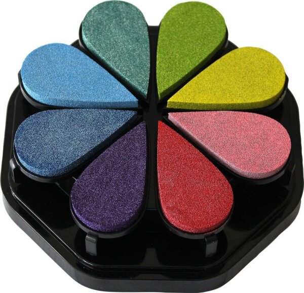 artoz Stempelkissen pearl 8 Farben 2,0 x 3,5 cm, 1 St.