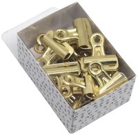 artoz Briefklemmer gold 2,5 cm, 12 St.