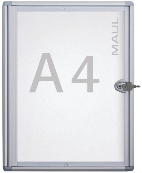 MAUL Schaukasten Extraslim grau 1x DIN A4 27,0 x 2,7 x 35,1 cm, 1 St.