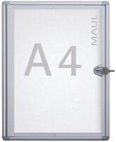 MAUL Schaukasten Extraslim grau 1x DIN A4 27,0 x 2,7 x...