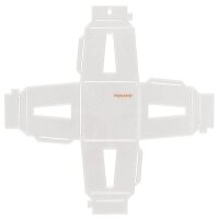 FISKARS® Stanzschablone 3D Laternen Vorlage weiß