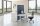 Kerkmann Trennwand Metropol 45697417, blau 77,0 x 165,0 cm, 1 St.