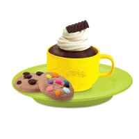 Play-Doh Knete Knetspaß Cafe farbsortiert, 8 Farben je 56,0 g & Zubehör