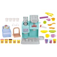 Play-Doh Knete Knetspaß Cafe farbsortiert, 8 Farben je 56,0 g & Zubehör