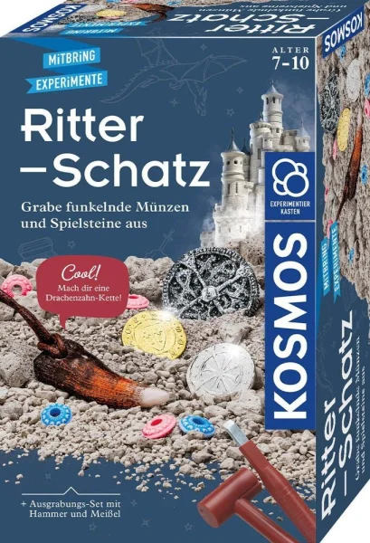 KOSMOS Experimentierkasten Ritter-Schatz mehrfarbig