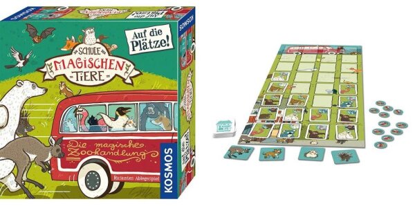 KOSMOS Die Schule der magischen Tiere - Auf die Plätze! Brettspiel, 1 St.