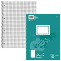 Ursus® Collegeblöcke kariert DIN A4 Innenrand,...