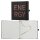 Lediberg Notizbuch ENERGY quadratisch kariert, schwarz Hardcover 240 Seiten, 1 St.