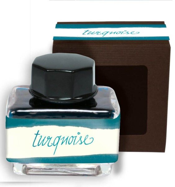 ONLINE® Tintenfass türkis-blau 15,0 ml, 1 St.