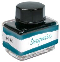 ONLINE® Tintenfass türkis-blau 15,0 ml, 1 St.