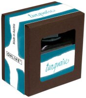 ONLINE® Tintenfass türkis-blau 15,0 ml, 1 St.