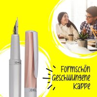ONLINE® Squeeze Patronenfüller rosegold M (mittel), 1 St.