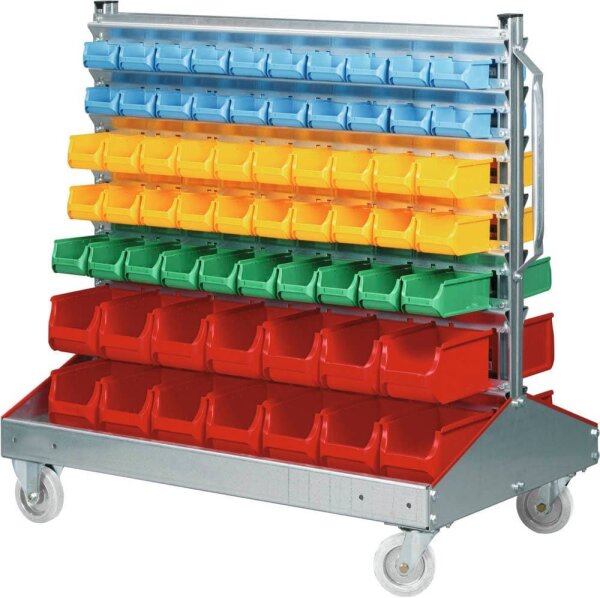 Allit Kleinteileregal ProfilPlus Depot 455925 silber 120,0 x 72,0 x 116,0 cm