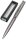 ONLINE® Kugelschreiber Eleganza Diamond silber, Schreibfarbe: schwarz, 1 St.