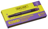 ONLINE® Tintenpatronen für Füller 17143/12...