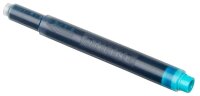ONLINE® Tintenpatronen für Füller 17176/12 türkis-blau, 5 St.