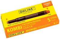 ONLINE® Tintenpatronen für Füller 17174/12...