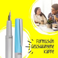 ONLINE® Squeeze Patronenfüller türkis M (mittel), 1 St.