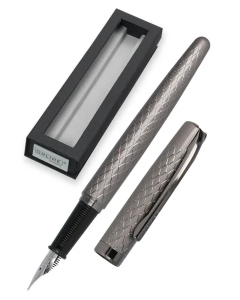 ONLINE® Eleganza Diamond Patronenfüller grau M...