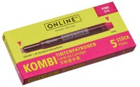 ONLINE® Tintenpatronen für Füller 17175/12...