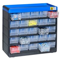 Allit VarioPlus Kleinteilemagazin schwarz, blau 30,0 x...