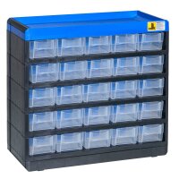 Allit VarioPlus Kleinteilemagazin schwarz, blau 30,0 x...