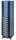 Allit VarioPlus Kleinteilemagazin schwarz, blau 44,5 x 44,5 x 187,0 cm, 1 St.