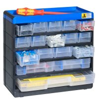 Allit VarioPlus Kleinteilemagazin schwarz, blau 30,0 x...