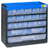 Allit VarioPlus Kleinteilemagazin schwarz, blau 30,0 x...