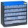 Allit VarioPlus Kleinteilemagazin schwarz, blau 30,0 x 13,5 x 28,5 cm, 1 St.